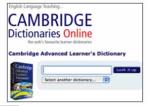 Cambridge Dictionary of American English Online