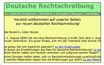 Deutsche Rechtschreibung Woerterlisten