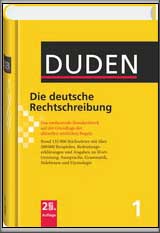 Der Duden Die deutsche Rechtschreibung