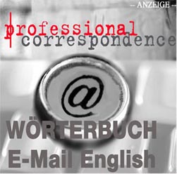 E-Mail Englisch Professional Correspondence MustersŠtze
